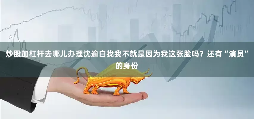 炒股加杠杆去哪儿办理沈逾白找我不就是因为我这张脸吗？还有“演员”的身份