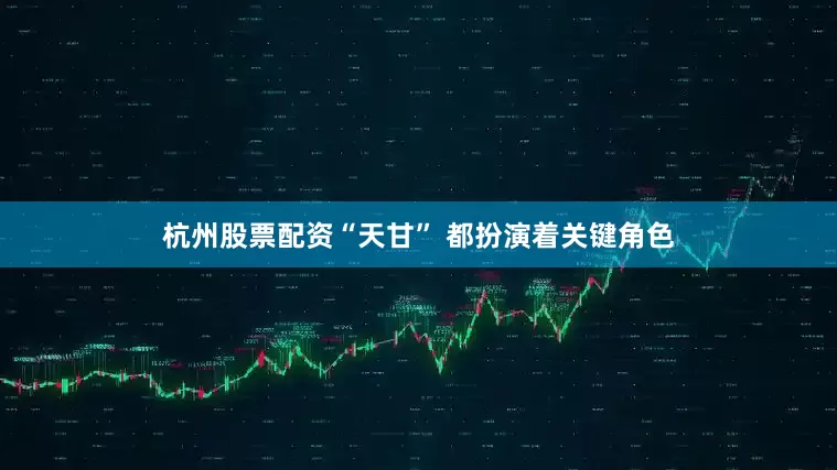 杭州股票配资“天甘” 都扮演着关键角色